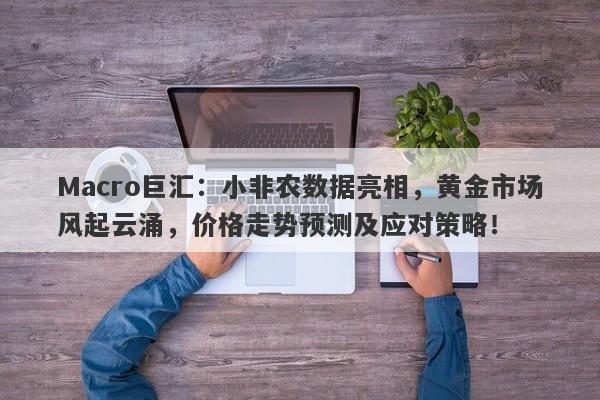 Macro巨汇：小非农数据亮相，黄金市场风起云涌，价格走势预测及应对策略！