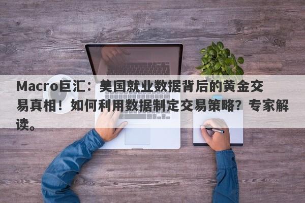 Macro巨汇：美国就业数据背后的黄金交易真相！如何利用数据制定交易策略？专家解读。