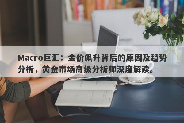 Macro巨汇：金价飙升背后的原因及趋势分析，黄金市场高级分析师深度解读。